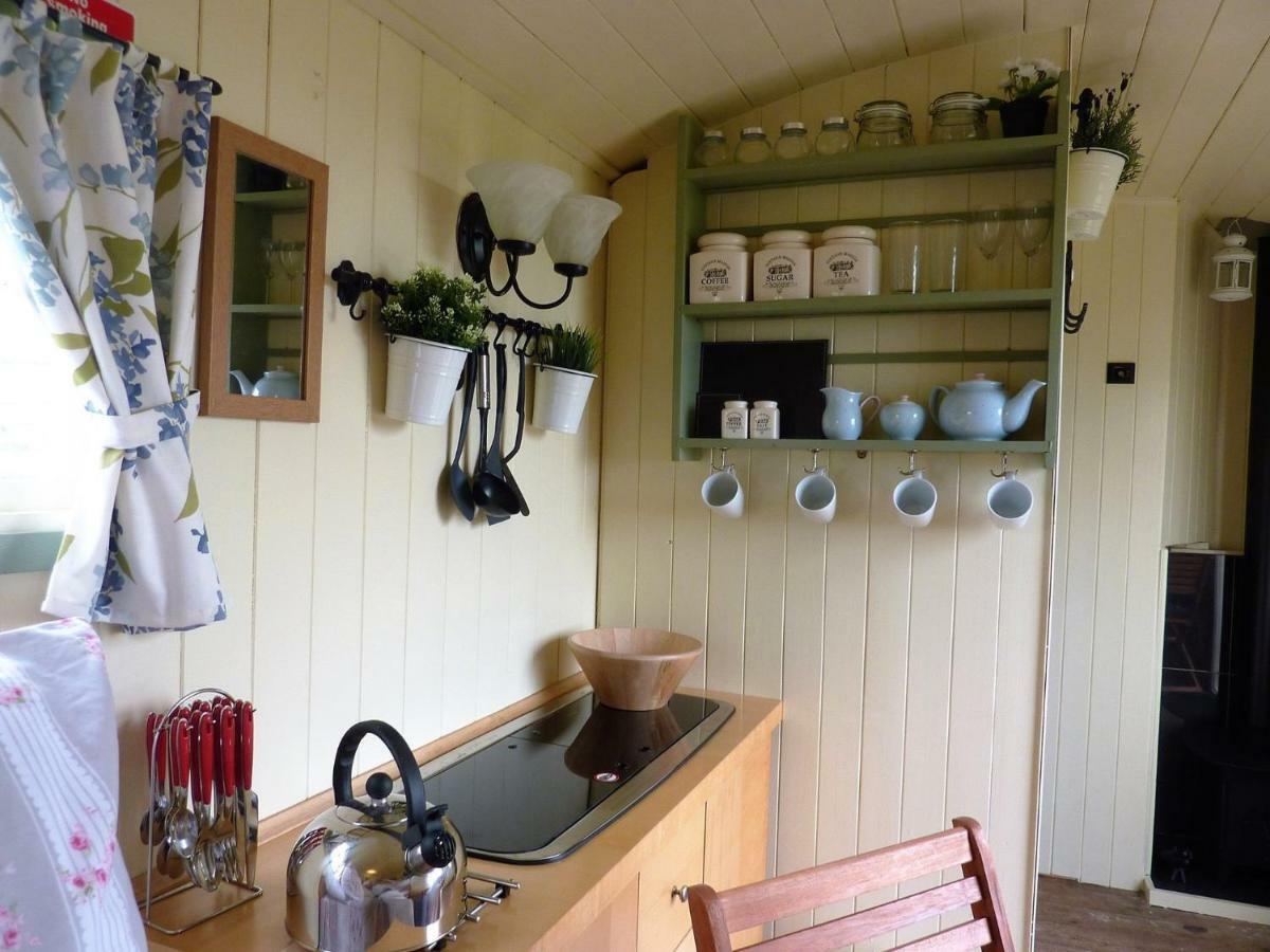 The Buteland Stop Rosie Off Grid Shepherds Hut เบลลิงแฮม ภายนอก รูปภาพ