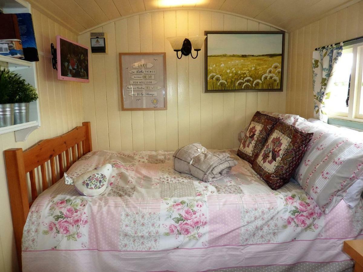 The Buteland Stop Rosie Off Grid Shepherds Hut เบลลิงแฮม ภายนอก รูปภาพ