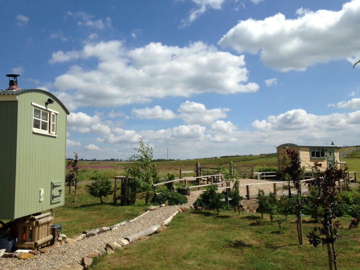 The Buteland Stop Rosie Off Grid Shepherds Hut เบลลิงแฮม ภายนอก รูปภาพ
